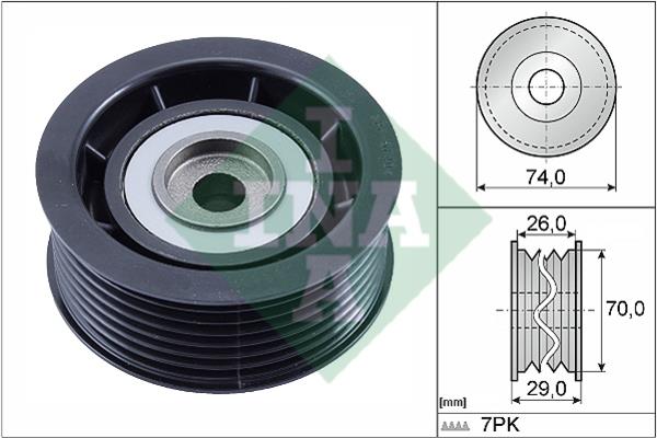 INA 532 0840 10 Idler Pulley 532084010