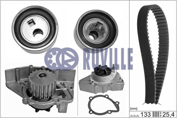 Ruville 56607701 TIMING BELT KIT WITH WATER PUMP 56607701