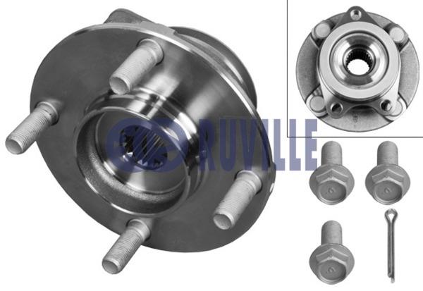 Ruville 6884 Wheel hub with front bearing 6884