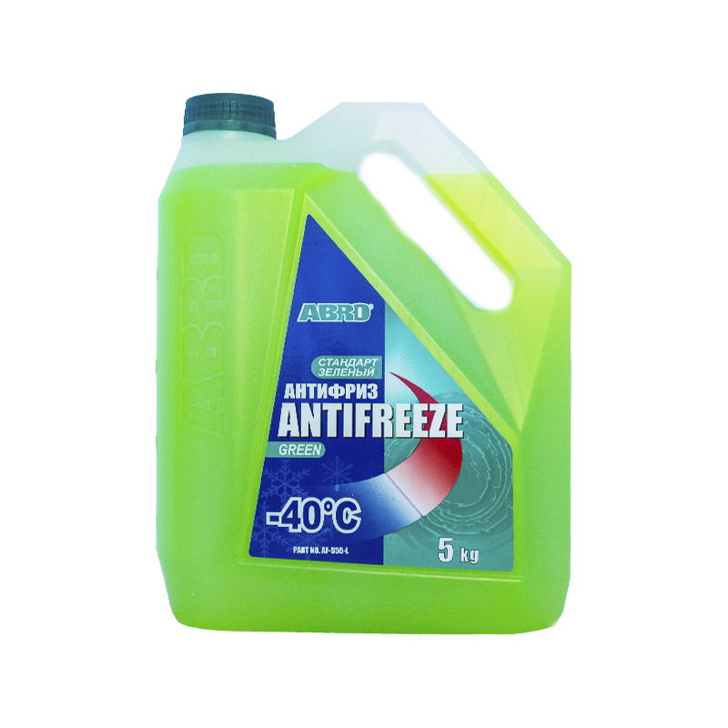 Abro AF555L Antifreeze Abro G11 green, ready to use -40, 5L AF555L