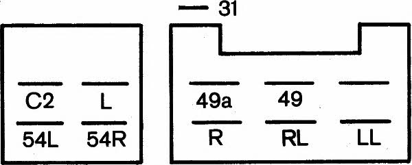 Hella 4DM 002 834-001 Direction indicator relay 4DM002834001