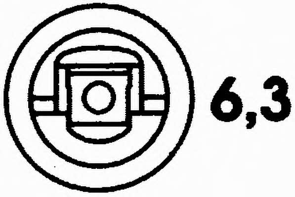 Exhaust system Fiat Duna: 6PT009107151 Hella Coolant temperature sensor