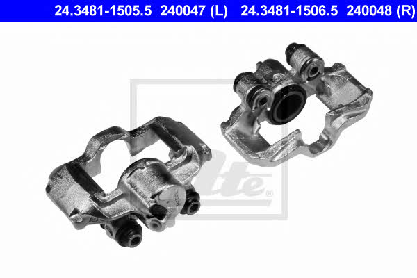 Ate 24.3481-1505.5 Brake caliper front left 24348115055