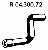 Eberspaecher 04.300.72 Exhaust pipe 0430072