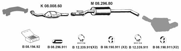 Eberspaecher 082420 Exhaust system 082420