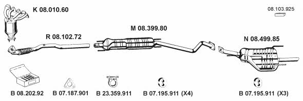 Eberspaecher 082518 Exhaust system 082518