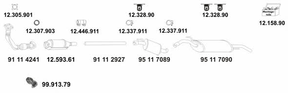  12_946 Exhaust system 12946