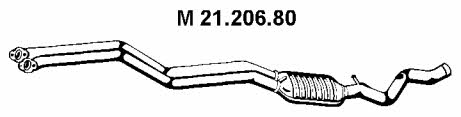 Eberspaecher 21.206.80 Central silencer 2120680