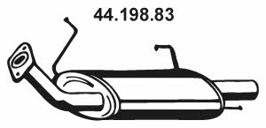 Eberspaecher 44.198.83 End Silencer 4419883