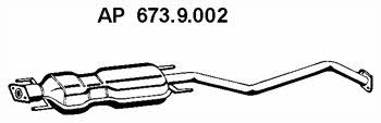 Eberspaecher 673.9.002 Central silencer 6739002