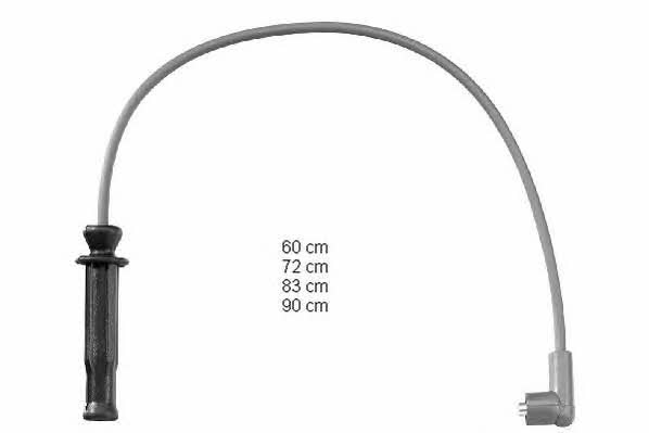 Beru ZEF1505 Ignition cable kit ZEF1505