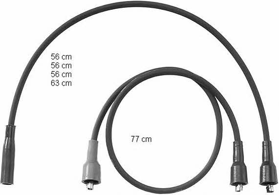  ZEF762 Ignition cable kit ZEF762