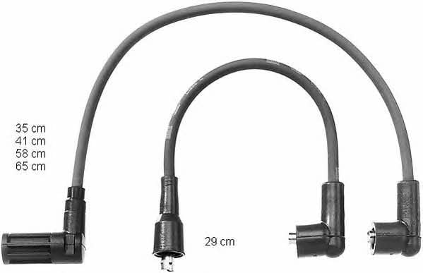  ZEF1019 Ignition cable kit ZEF1019