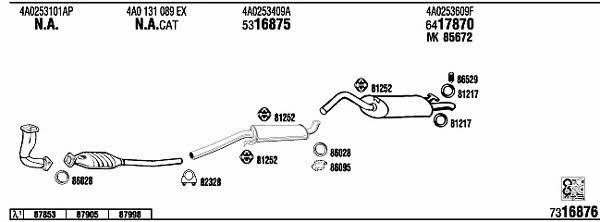 Buy Walker AD25104 at a low price in United Arab Emirates!