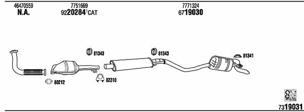 Buy Walker FI65026 at a low price in United Arab Emirates!
