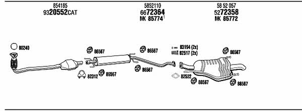 Buy Walker OP45336 at a low price in United Arab Emirates!