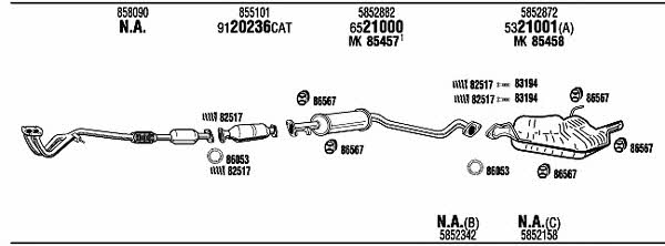 Buy Walker OPH05118AA at a low price in United Arab Emirates!