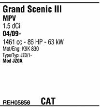 Walker REH05856 Exhaust system REH05856 REH05856 Walker Exhaust system