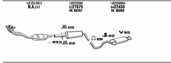 Buy Walker VW24004 at a low price in United Arab Emirates!