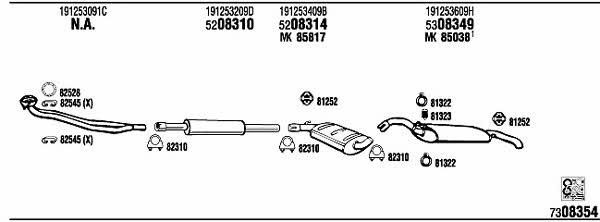Buy Walker VW20457 at a low price in United Arab Emirates!