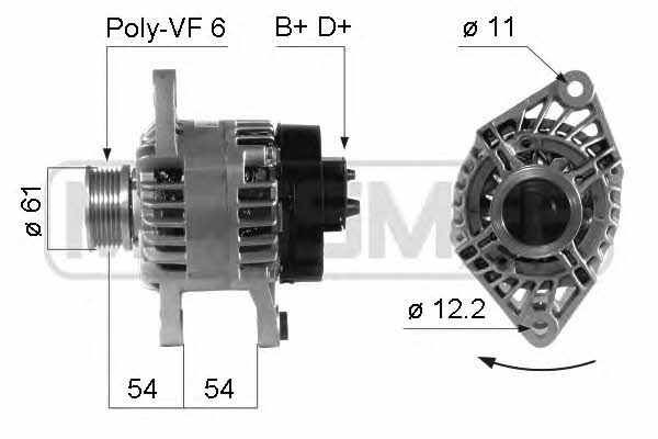 Messmer 210263 Alternator 210263