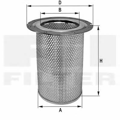 Fil filter HP 444 Air filter HP444
