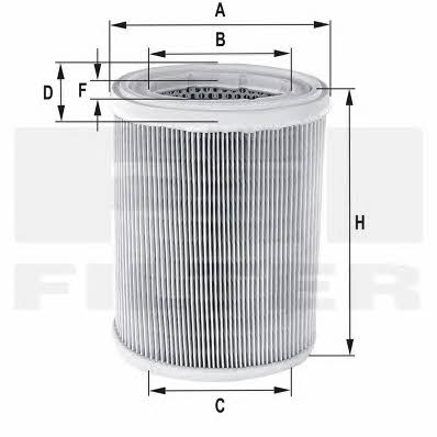 Fil filter HPU 4346 Air filter HPU4346