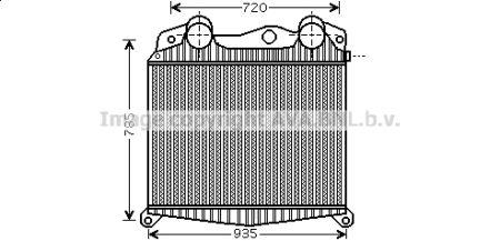 MN4018 AVA Intercooler, charger