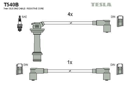 Tesla T540B Ignition cable kit T540B