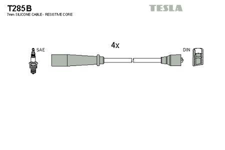 Tesla T285B Ignition cable kit T285B