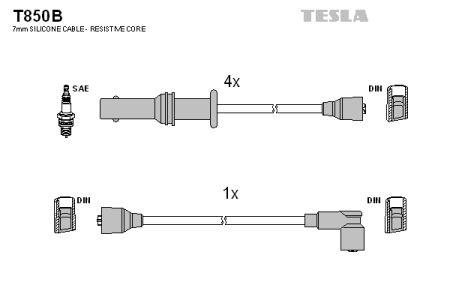 Tesla T850B Ignition cable kit T850B