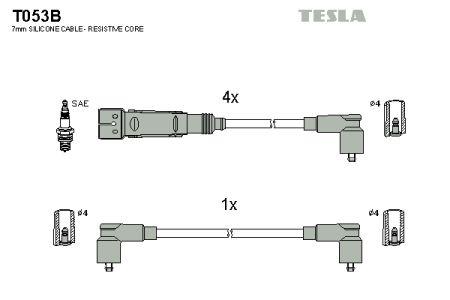 Tesla T053B Ignition cable kit T053B