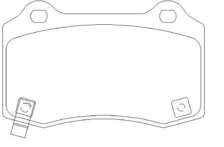 Brembo Brake Pad Set, disc brake – price 520 PLN