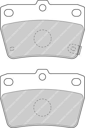 Brembo Brake Pad Set, disc brake – price 105 PLN