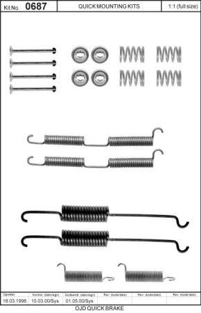 Buy Quick brake 105-0687 at a low price in United Arab Emirates!