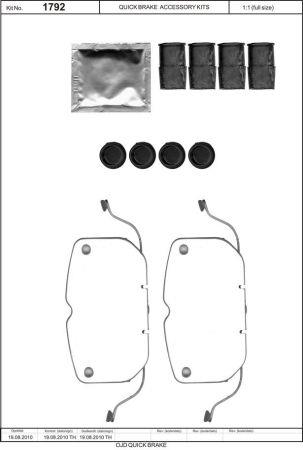 Buy Quick brake 109-1792 at a low price in United Arab Emirates!