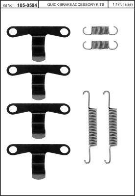 Buy Quick brake 105-0594 at a low price in United Arab Emirates!