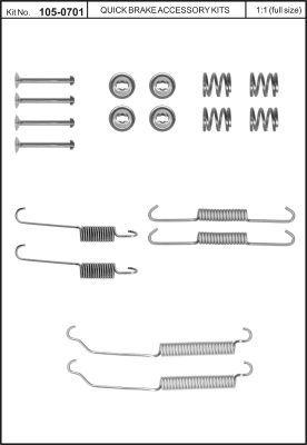 Buy Quick brake 105-0701 at a low price in United Arab Emirates!