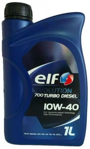 Engine oil Elf Evolution 700 Turbo Diesel 10W-40, 1L Elf 216671