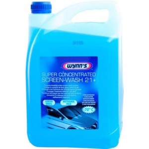 Winter windshield washer fluid concentrate