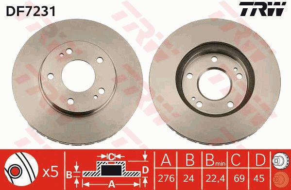 Buy TRW DF7231 at a low price in United Arab Emirates!