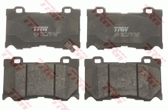 TRW COTEC disc brake pads, set TRW GDB3505