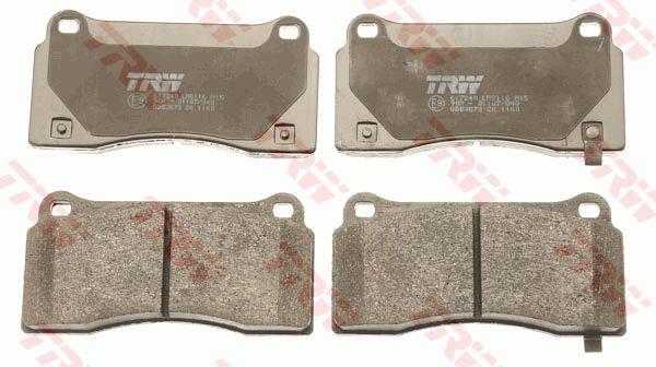 TRW GDB3573 TRW COTEC disc brake pads, set GDB3573