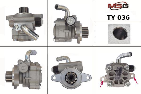MSG TY036 Hydraulic Pump, steering system TY036