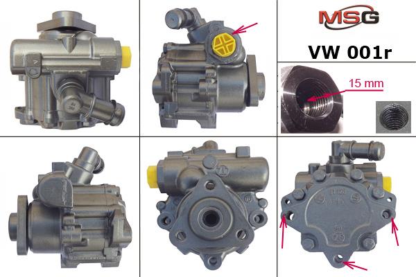 MSG VW001R-ARCH Hydraulic Pump, steering system VW001RARCH