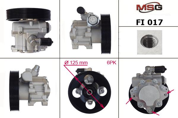 MSG FI017 Hydraulic Pump, steering system FI017