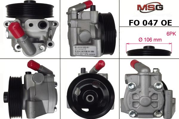 MSG FO047OEM Hydraulic Pump, steering system FO047OEM