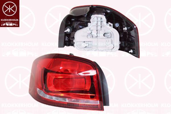 Klokkerholm 00260727A1 Tail lamp outer left 00260727A1