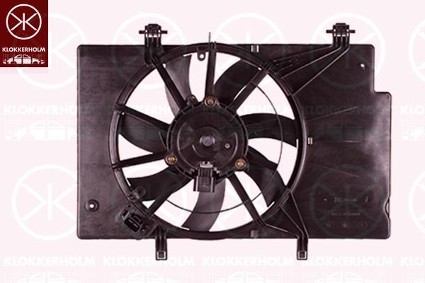 Klokkerholm 25652604 Hub, engine cooling fan wheel 25652604