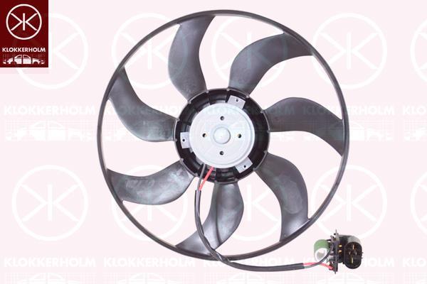Klokkerholm 50532601 Hub, engine cooling fan wheel 50532601